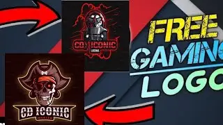 How to make a gaming logo like mortal/ICONIC GAMING/PUBG MOBILE