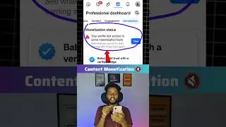 Your Profile lost access to some Monetization tools 😭 #contentmonetization #shortsfeed #monetize