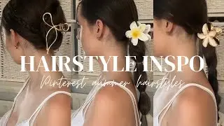 Pinterest summer 🌸hairstyles inspiration🧖🏻&zwj;♀️