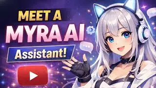 Meet Myra AI 😱 | Real AI Girl Assistant That Talks, Helps & Creates Content!  #krishscript #myraai 