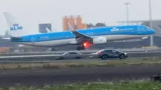 BOEING 737-9K2 KLM MILAN TO AMSTERDAM LANDING SCHIPHOL AIRPORT PLANE SPOTTING PHBXS #planespotting