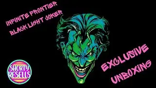 Unboxing the Entertainment Earth SDCC 3000pc limited edition Infinite Frontier Black Light Joker!