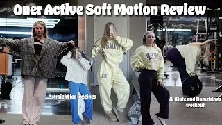 ONER ACTIVE HAUL- Soft Motion Straight Leg Leggings Review & Glute and Hamstrings Workout