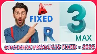 FIX INSTALLER DISAPPEARS WHEN INSTALLING  3ds max 2025, Revit 2025, AutoCAD 2025 #autodesk