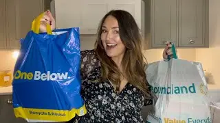 Huge Poundland & One below haul *new* Homeware goodies