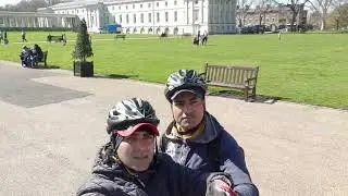 Queen elizabeth&acute;s house london#world cycle#travellers#from Nepal#ajay #bhagat #