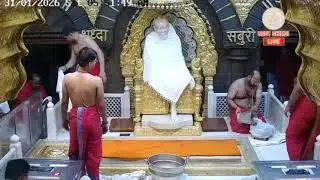 31 January 2026 SHIRDI SAI BABA LIVE AARTI MANGAL SNAAN DARSHAN TODAY||