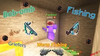 POV : you are worm fishing in crystal hollows hypixel skyblock