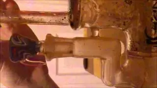 Bubbler with inline perc**GODS GREEN CRACK*