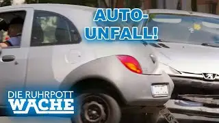 Stress & Handy am Steuer f&uuml;hrt zu Autounfall! | Die Ruhrpottwache | SAT.1