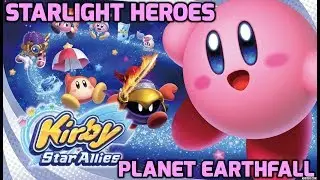 Kirby Star Allies - World 4: Starlight Heroes - Planet Earthfall