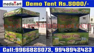 Advertising canopy display demo tent in kukatpally