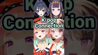 Kiara and Gigi Suddenly Starts Singing K-pop While Kronii and Ina[Hololive | Kriara Gigi Ina Kronii]