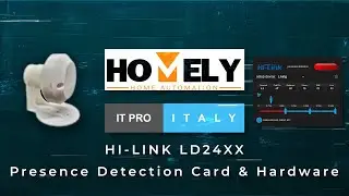 Home Assistant - EspHome - Hi-link 24XX presence detection Custom Card & HArdware