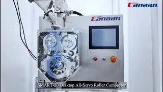 ✨ Canaan SMART-20 Desktop All-Servo Roller Compactor - Small footprint. Full process power.