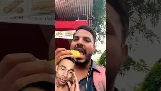 You won&rsquo;t believe this Indian food experiment 🤣 #FoodFun #India #Vlog #comedy