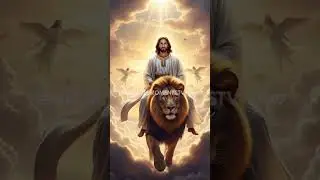 The lion of the tribe of judah #aigenerated#jesusloves#jesus#bible#faith#short #deus #jesus #oracao