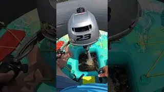 I put a gas motor on a Goboat. how did it go?