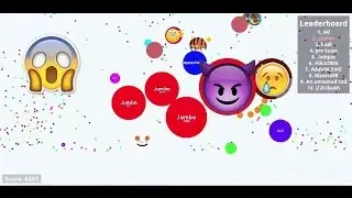 AGAR.IO TRAINING GAMEPLAY!!