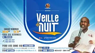 EN DIRECT | VEILLE DE NUIT - 09 JANVIER 2026 | Psalmiste Indrick Cupidon