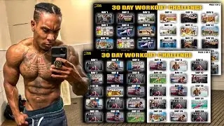 30 DAY AT HOME WORKOUT PLAN(NO EQUIPMENT)