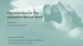 Alfred Hermida Newsgeist NA 2022
