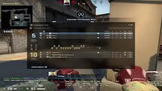 Playing CSGO with friends