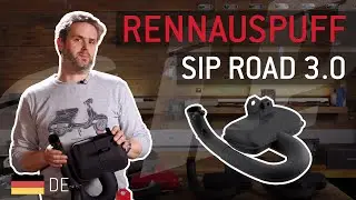 Rennauspuff SIP ROAD 3.0 🛵 | Wir testen die Leistung {deutsch}