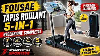 FOUSAE 5 in 1 Tapis Roulant con Inclinazione Recensione