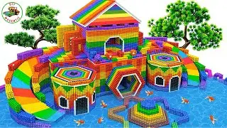 DIY Magnetic Ball Castle: Create a Floating Fortress on Water!