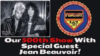 THURSDAY NIGHT @8pm est!! Our 500th Episode with Special Guest Jean Beauvoir!