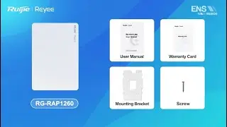 Reyee Wi-Fi 6 AX3000 Dual-Band Wall Plate Access Point: RG-RAP1260 Overview