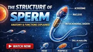 Structure of Sperm | Class 12 Biology | Human Reproduction | NCERT Explained