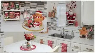 Decoración navideña de mi cocina 🎄 decora conmigo para navidad 2021