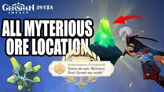 Fontaine ALL Mysterious Ore Location Arkhium Stock Genshin Impact 4.1 Achievement