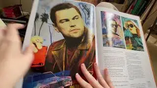 ASMR Once Upon a Time in Hollywood Book | No Talking Page Turning & Tapping