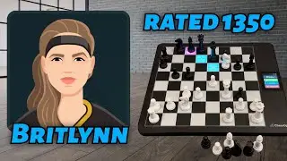 Britlynn rated 1350 + ChessUp 2
