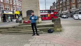 Jewish men bully Joshua Sutcliffe.