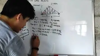 Purlins With Sag Rods Problem No. 1