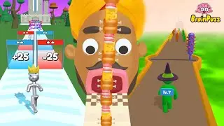 Sandwich Run | Tall Man Run | Giant Rush - All Level Game Mobile Pro Walkthrough New trailers Update