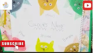 Color name drawing |drawing for kids