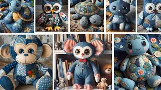 Diy reusable cloth for memory, cloth Animals project, Diy