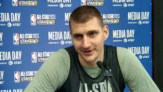2023 All-Star Media Day: Nikola Jokić