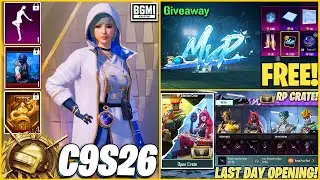 ⭐😍 BGMI C9S26 PATH OF GLORY EXPLAINED | FREE MVP & TDM EFFECT FOR ALL | A16 RP GIVEAWAY