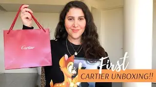 MY FIRST CARTIER UNBOXING!!