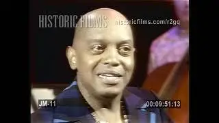 Star Wars star James Earl Jones interviews pianist Don Shirley 1970s