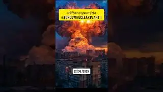 Explosion 2025in Fordow site in Irantoday#explosion #fordow #iran #iranexplosion #fordowiran#shorts