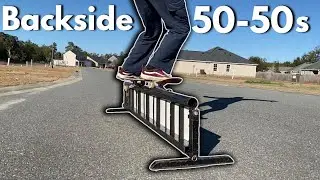 HOW TO BACKSIDE 50-50 | Detailed Slow Motion Tutorial