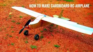 How to Make Rc Airplane | Cardboard Rc Plane | Remote Control Aircraft
