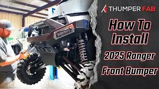 Как установить передний бампер Polaris Ranger 2025 года от Thumper Fab